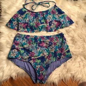 Topshop floral bikini